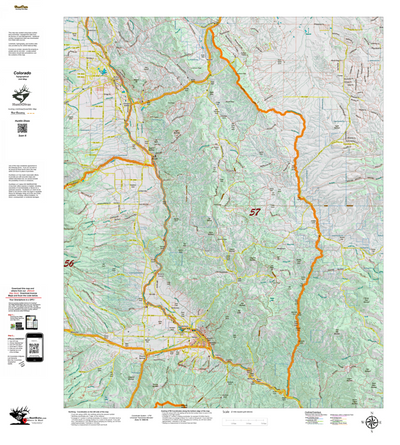 Topographical Map for CO Unit 57 Preview 1
