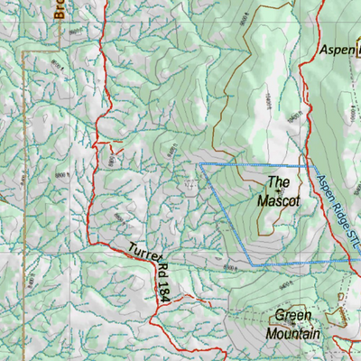 Topographical Map for CO Unit 57 Preview 2