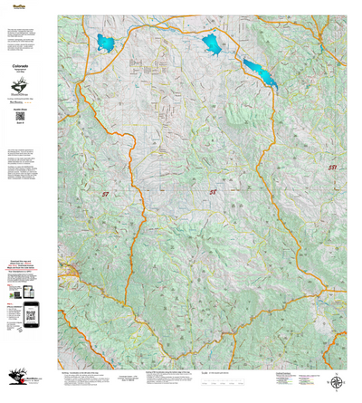 Topographical Map for CO Unit 58 Preview 1