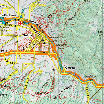Topographical Map for CO Unit 58 Preview 3
