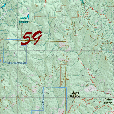 Topographical Map for CO Unit 59 Preview 2