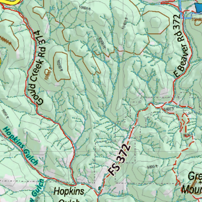 Topographical Map for CO Unit 591 Preview 3