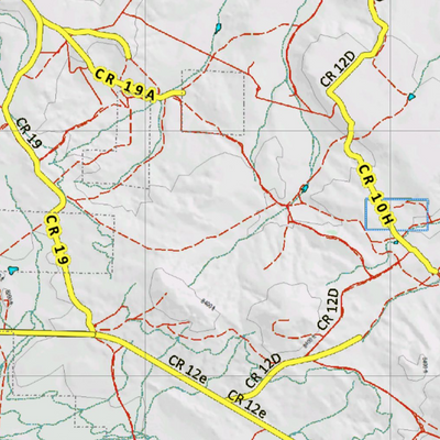 Topographical Map for CO Unit 6 Preview 2