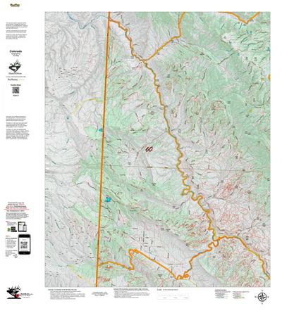 Topographical Map for CO Unit 60 Preview 1