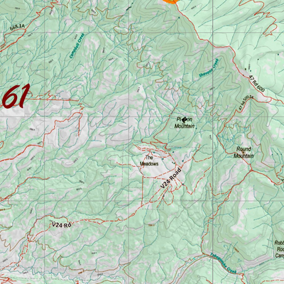 Topographical Map for CO Unit 61 Preview 2