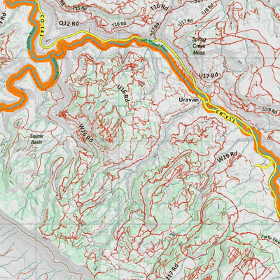 Topographical Map for CO Unit 61 Preview 3