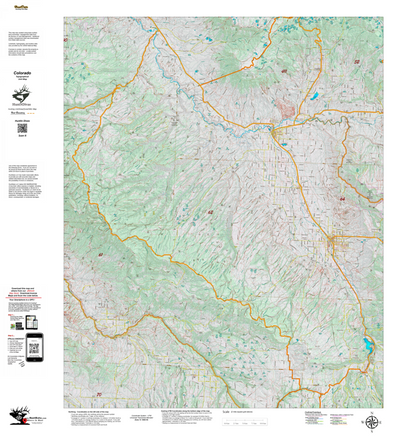 Topographical Map for CO Unit 62 Preview 1