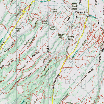 Topographical Map for CO Unit 62 Preview 3