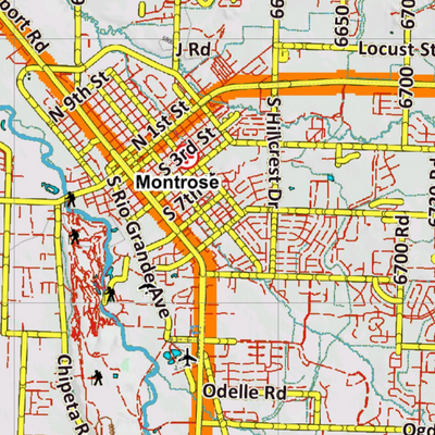 Topographical Map for CO Unit 64 Preview 3