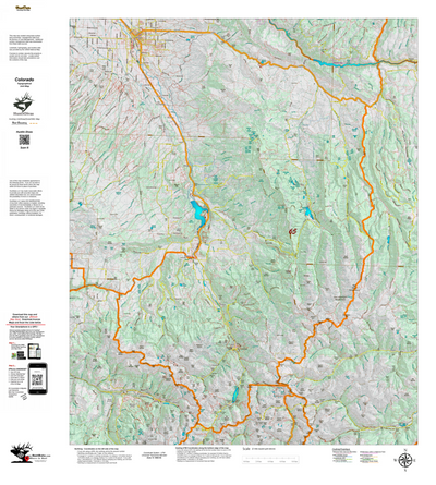 Topographical Map for CO Unit 65 Preview 1
