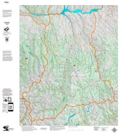 Topographical Map for CO Unit 66 Preview 1