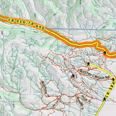 Topographical Map for CO Unit 68 Preview 3