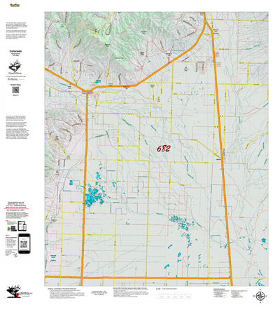 Topographical Map for CO Unit 682 Preview 1