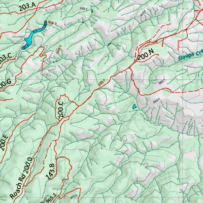 Topographical Map for CO Unit 7 Preview 3