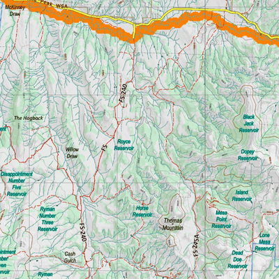 Topographical Map for CO Unit 70 Preview 3