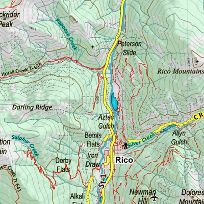 Topographical Map for CO Unit 71 Preview 3