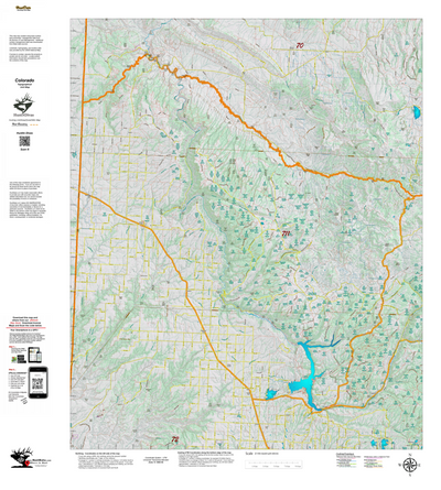 Topographical Map for CO Unit 711 Preview 1