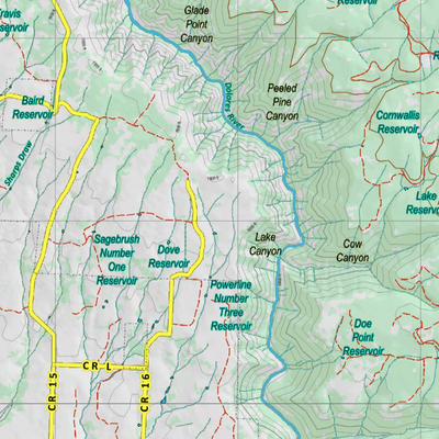 Topographical Map for CO Unit 711 Preview 2