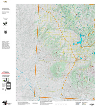 Topographical Map for CO Unit 72 Preview 1