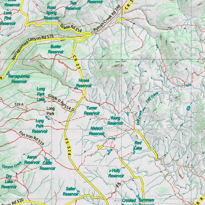 Topographical Map for CO Unit 72 Preview 3