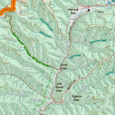 Topographical Map for CO Unit 74 Preview 2