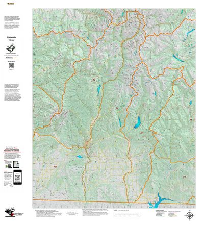 Topographical Map for CO Unit 75 Preview 1
