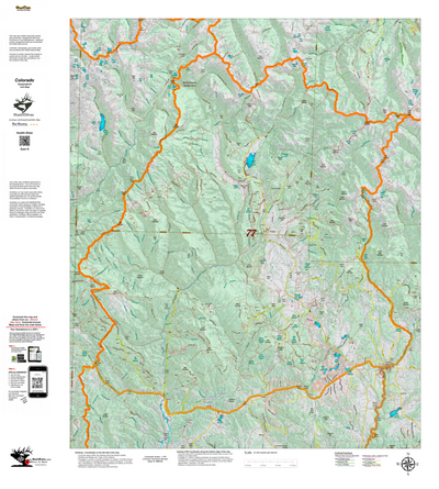 Topographical Map for CO Unit 77 Preview 1