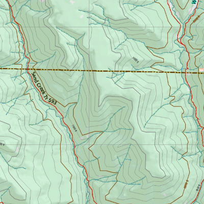 Topographical Map for CO Unit 77 Preview 2
