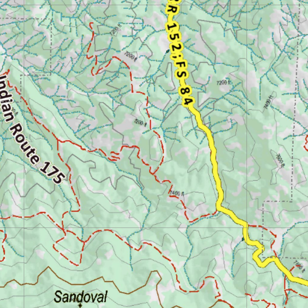 Topographical Map for CO Unit 771 by Divas de la Caza | Avenza Maps