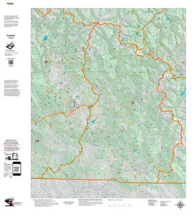 Topographical Map for CO Unit 78 Preview 1