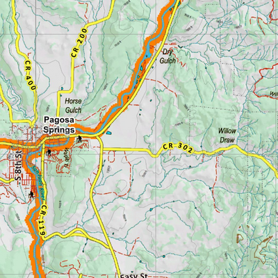 Topographical Map for CO Unit 78 Preview 2