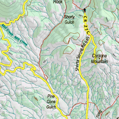 Topographical Map for CO Unit 79 Preview 2