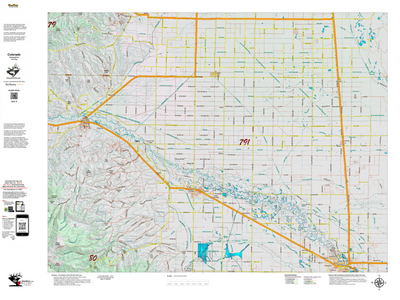 Topographical Map for CO Unit 791 Preview 1