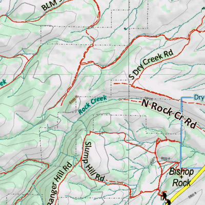 Topographical Map for CO Unit 791 Preview 3