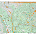 Topographical Map for CO Unit 8 Preview 1