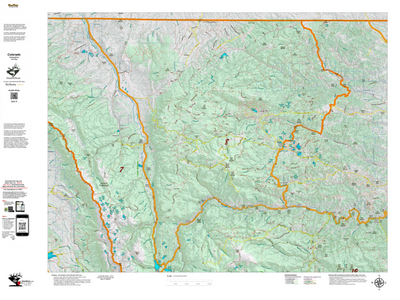 Topographical Map for CO Unit 8 Preview 1