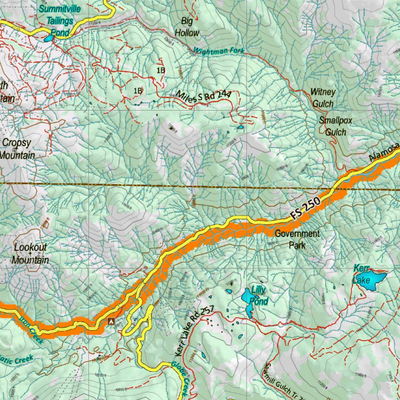 Topographical Map for CO Unit 80 Preview 3