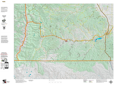 Topographical Map for CO Unit 851 Preview 1