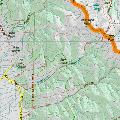 Topographical Map for CO Unit 86 Preview 2