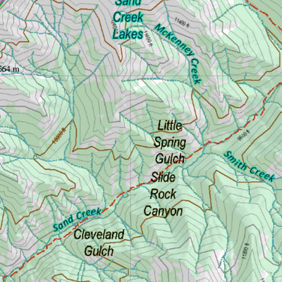 Topographical Map for CO Unit 861 Preview 3