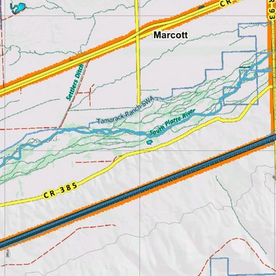 Topographical Map for CO Unit 90 Preview 2