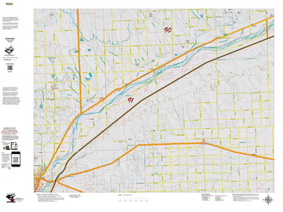 Topographical Map for CO Unit 91 Preview 1