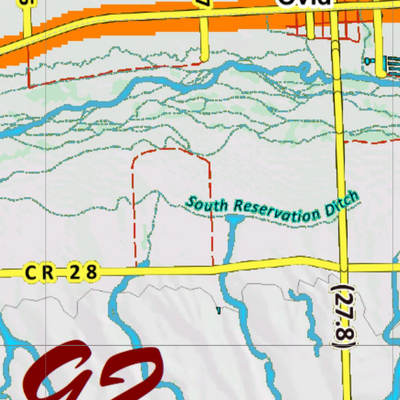 Topographical Map for CO Unit 92 Preview 3