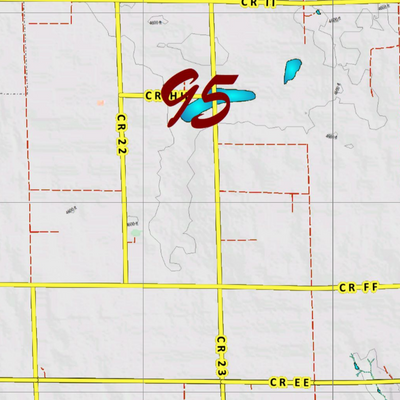 Topographical Map for CO Unit 95 Preview 2