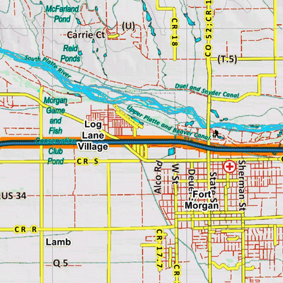 Topographical Map for CO Unit 95 Preview 3