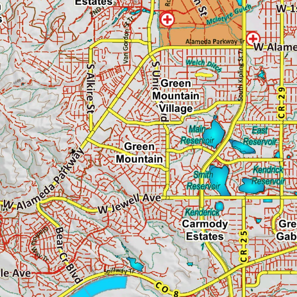 Turkey Concentrations for CO Unit 38 Map by Divas de la Caza | Avenza Maps