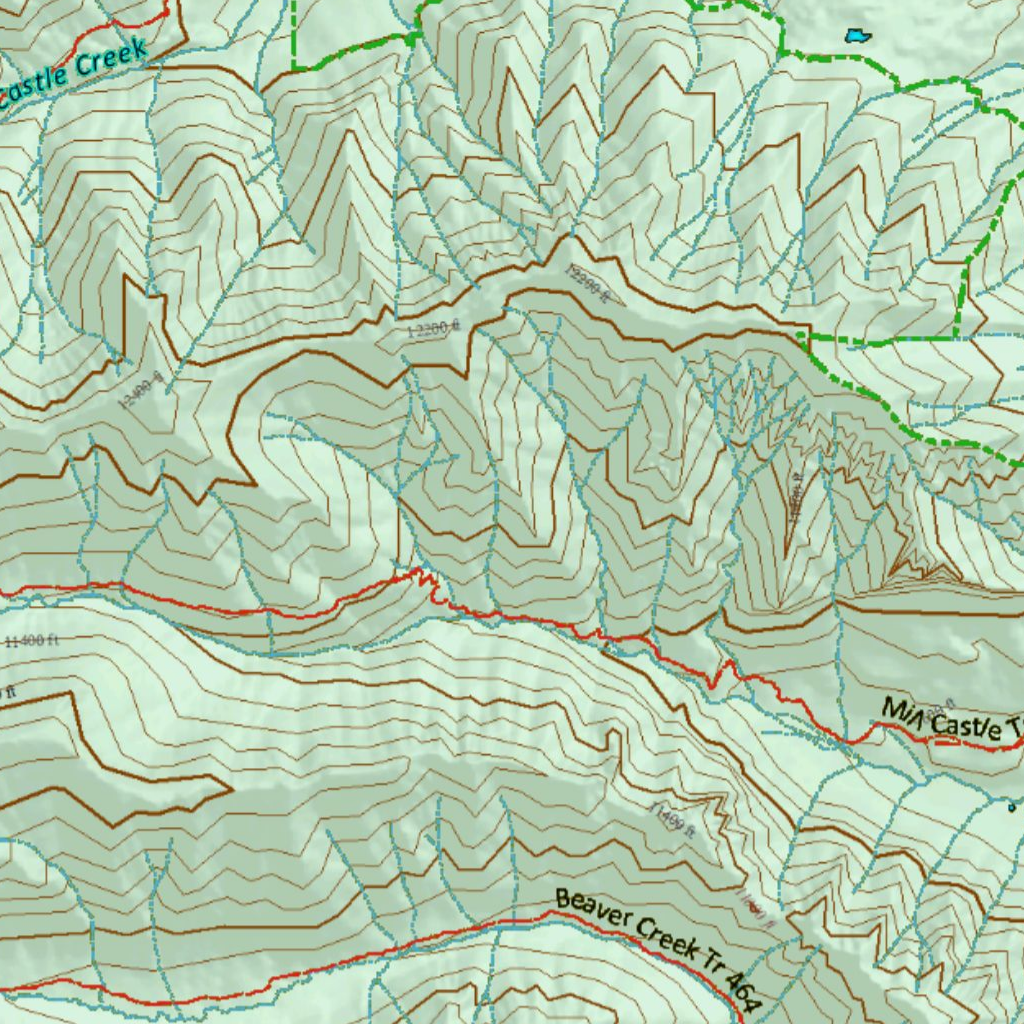 Turkey Concentrations for CO Unit 54 Map by Divas de la Caza | Avenza Maps