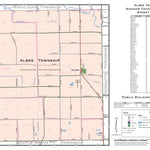Donald Dale Milne Albee Township, Saginaw County, Michigan digital map