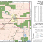 Donald Dale Milne Arenac Township, Arenac County, MI (NW part) digital map