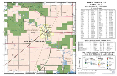 Arenac Township, Arenac County, MI (NW part) Preview 1